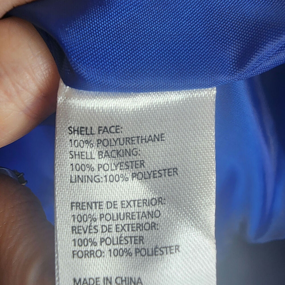 Weatherproof Vintage Blue Hooded Jacket, NWT, Medium - Picture 5 of 6
